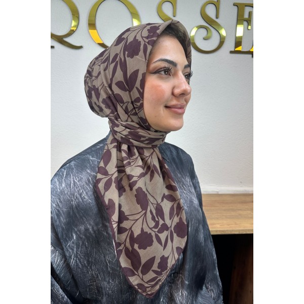 Desenli Soft Eşarp 04K